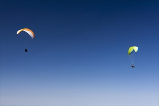 Paraglider at Mount Ebenalp