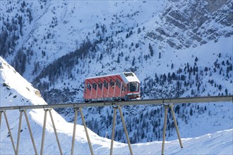Olympic mountain railway Axamer Lizum