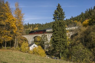 Viaduct at Baerenmuehle at Wurzbach
