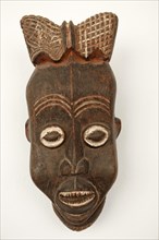Traditional helmet mask from the West Cameroon Highlands