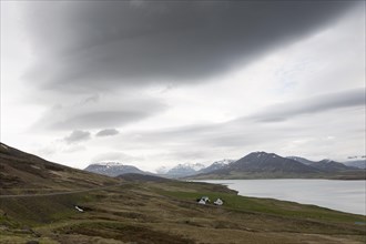 Isolated Icelandic farm