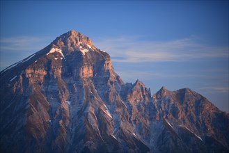 Serles mountain at dawn
