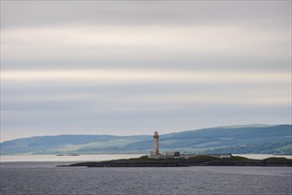 Lighthouse on a small island