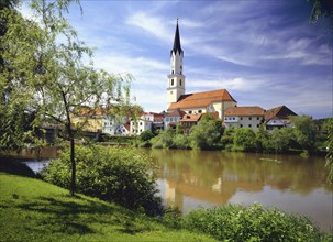Vilshofen on the Vils river