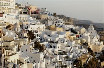 Nested old town of Fira