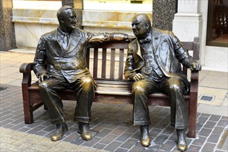 Bronze sculpture in New Bond Street