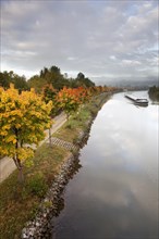 Ludwig-Danube-Main Canal in autumn