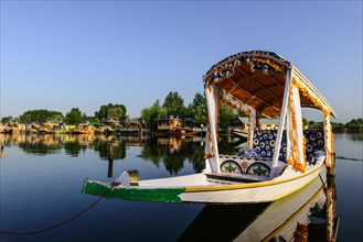 Shikara boat on Dal Lake