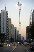 Avenida Paulista at dawn