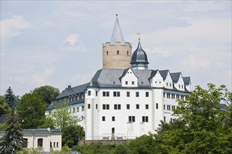 Schloss Wildeck Castle with the keep "Dicker Heinrich" or "Fat Henry"