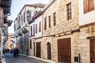 TV series production in the streets of the old city of Tarus