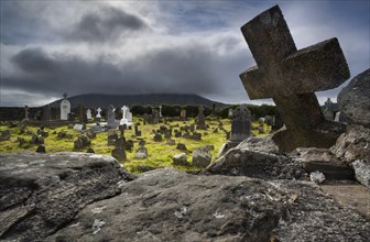 Cemetery at Ballinskelligs Abbey