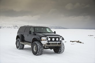 Super Jeep in the highlands