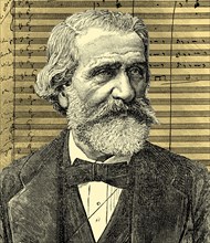 Portrait of Giuseppe Fortunino Francesco Verdi