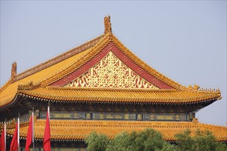 Gable of a pagoda