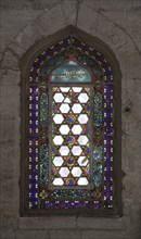 Decorated window in the mosque