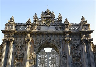 Ceremonial gate to Dolmabahce Palace