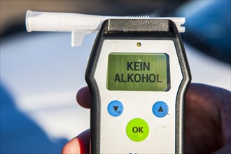 Alcohol testing equipment