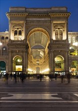 Glass dome of the Galleria Vittorio Emanuele II