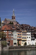 Historic centre on the Upper Rhine with the Church of the Holy Spirit