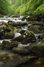 Rocks in the River Llugwy or Afon Llugwy