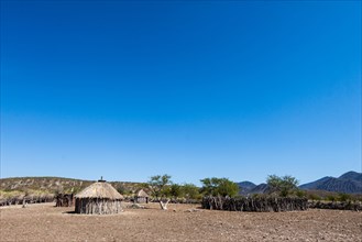 Himba settlement