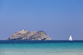 Island of La Giraglia off Cap Corse