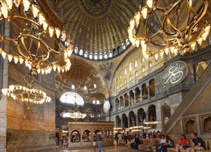Nave of Hagia Sophia