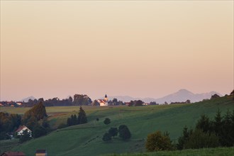 Landscape in the Alpine Foreland