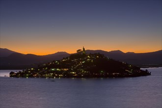 Janítzio Island in Lake Pátzcuaro