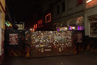 Entrance to Herbertstrasse street in the Red Light District