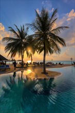 Pool area of Paradise Island