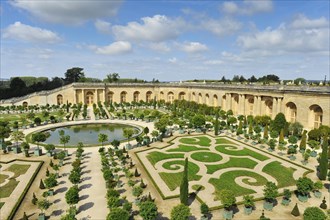 Gardens and Orangerie at the Palace of Versailles
