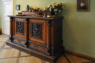 Cabinet in the dining room