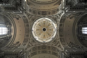 View of the dome of the Theatiner Church