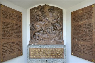 Relief of St. George slaying the Dragon