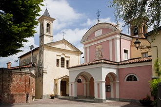 The Tramonte a Barolo church