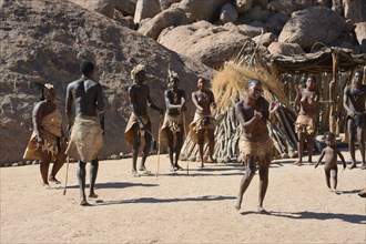 Traditional dance of the Damara people