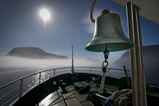 Bell on the ferry to Fugloy