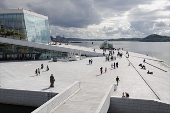Forecourt of the Oslo Opera House