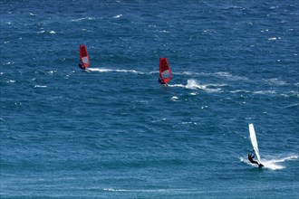 Wind surfers