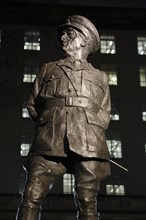 Bronze statue of Field Marshal Alan Brooke