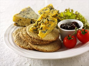 Biscuits with Stilton