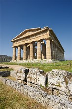The ancient Doric Greek Temple of Hera