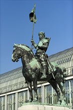 Bronze equestrian statue of Otto von Wittelsbach