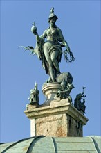 Bronze figure of Tellus Bavarica