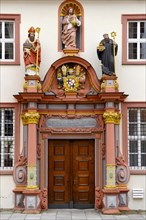 Renaissance portal with the figures of St. Boniface