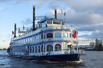 Paddle steamer