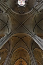 Ribbed vaults of the Cathedral of Saint-Pierre de Poitiers
