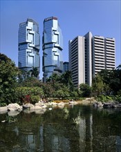 Office towers of the Lippo Centre